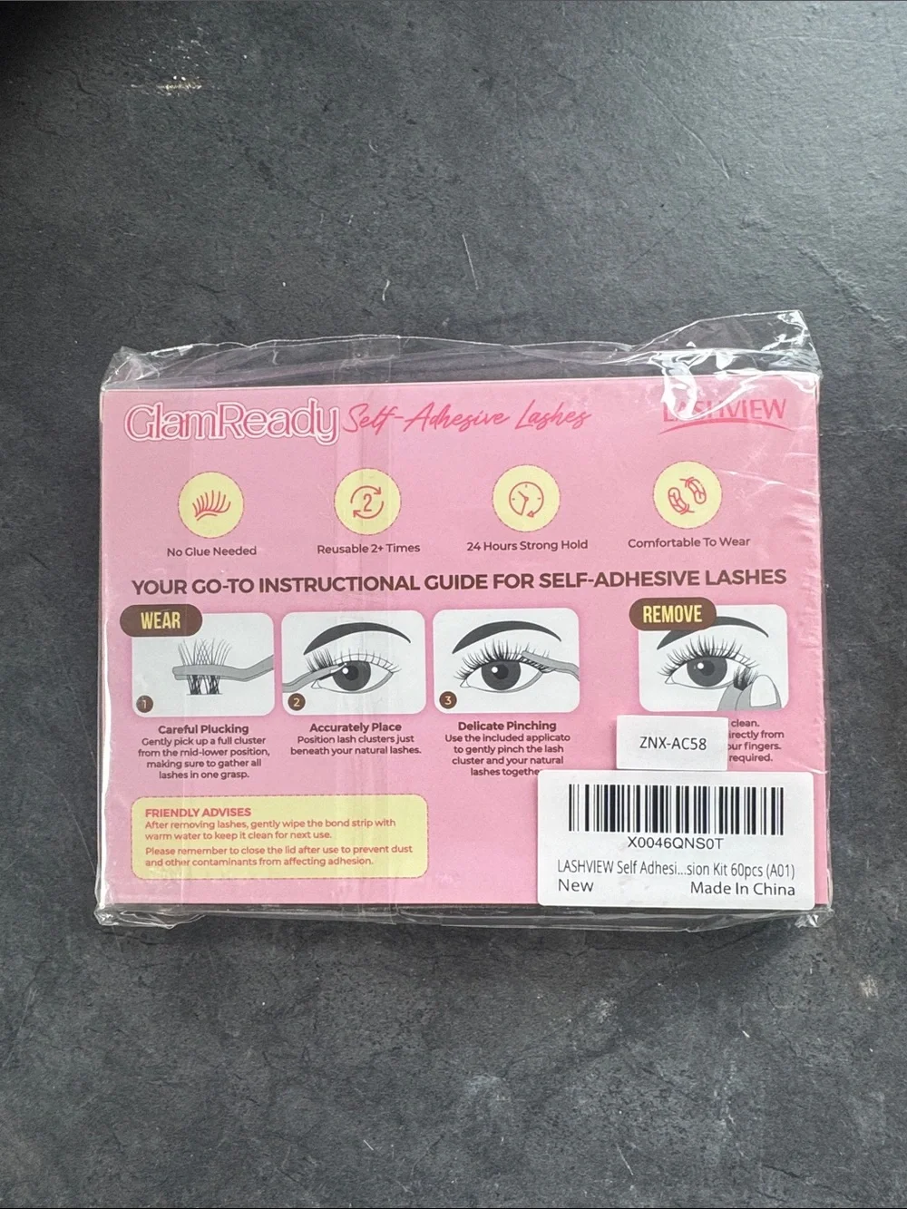 N/A lashview glamready
